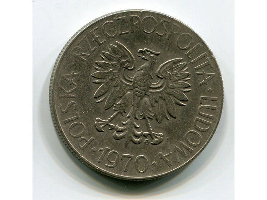 POLSKA. 10 złotych 1970. Kościuszko.