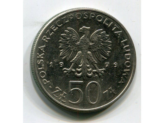 POLSKA. 50 złotych 1979. Król Mieszko I.